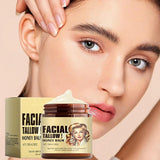 Baume au miel et au suif pour le visage