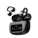 Casque d'écoute Clip-On à écran tactile LCD couleur Bluetooth 5.4 sans fil