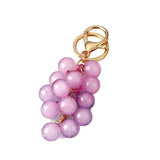 Porte-clés pendentif raisin