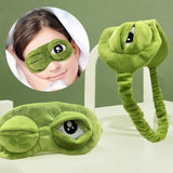 Masque de sommeil grenouille