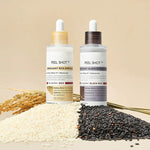 Ampoule exfoliante douce – Riz noir