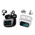 Casque d'écoute Clip-On à écran tactile LCD couleur Bluetooth 5.4 sans fil