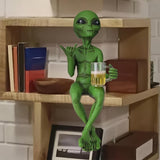 Statue Alien avec Bière