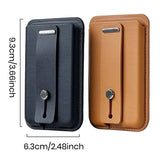 Soporte magnético con anillo para tarjetas de teléfono
