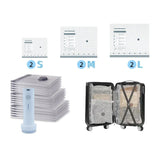 Sacs de compression sous vide pour voyage