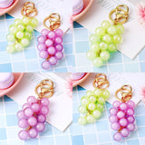 Porte-clés pendentif raisin