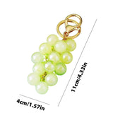 Porte-clés pendentif raisin