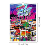 Retour aux années 80 - Calendrier mural 2025