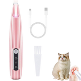 Rasoir de pieds LED pour animaux de compagnie