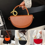 Sac à main pour femme, couleur unie, tendance