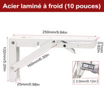 Support de partition triangulaire pliable