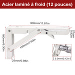 Support de partition triangulaire pliable