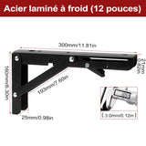 Support de partition triangulaire pliable