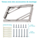 Support de partition triangulaire pliable
