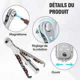 Jeu de tournevis à cliquet bidirectionnel