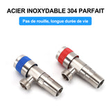 Robinet triangulaire rotatif