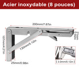 Support de partition triangulaire pliable