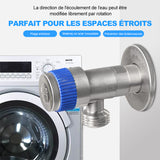 Robinet triangulaire rotatif