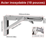 Support de partition triangulaire pliable