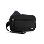 Pochette plate matelassée avec bracelet