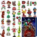 Calendrier de Noël du monstre vert