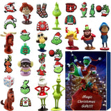Calendrier de Noël du monstre vert