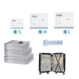 Sacs de compression sous vide pour voyage
