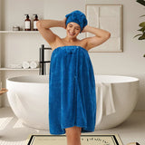 Serviette de bain taille plus de couleur unie