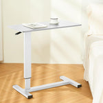 Table élévatrice pneumatique à roues cachées