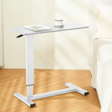 Table élévatrice pneumatique à roues cachées