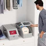 Boîte de rangement multifonction pliable pour chapeaux