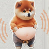 Autocollant anti-collision Shiba Inu dodu