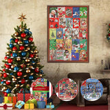 Calendrier Jigsaw pour Noël