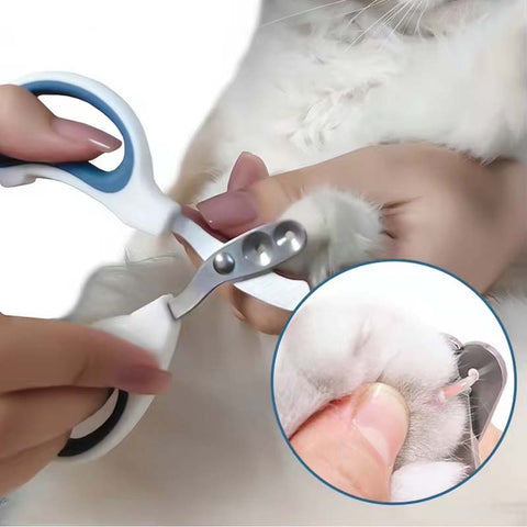 Coupe-ongles pour animaux de compagnie à double trou