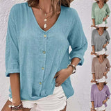 Cardigan en Mousseline de Soie à col en V