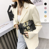 Sac Vintage Carré à Chaîne