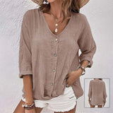 Cardigan en Mousseline de Soie à col en V