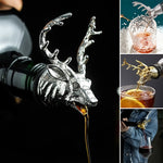 Verseur à vin Tête de cerf