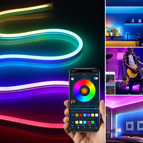 Bande lumineuse en silicone