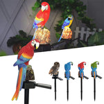 Poteau solaire de jardin à figure d'aigle