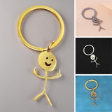 Pendentif porte-clés Doodle amusant