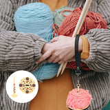 Porte-fil en bois pour le poignet