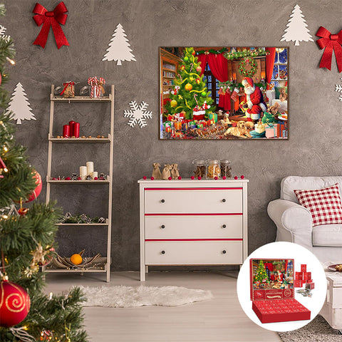 Calendrier de l'Avent 2024 Puzzles de Noël