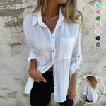 Chemise à revers polyvalente avec une grande poche