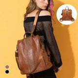 Sac à bandoulière antivol en cuir PU