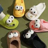 Chaussons pour chiens avec grands yeux