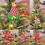 Pendentif en argile arbre de Noël