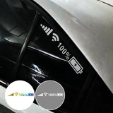 Autocollant réfléchissant sur le signal de la batterie