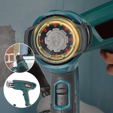 Pistolet à air chaud avec affichage numérique