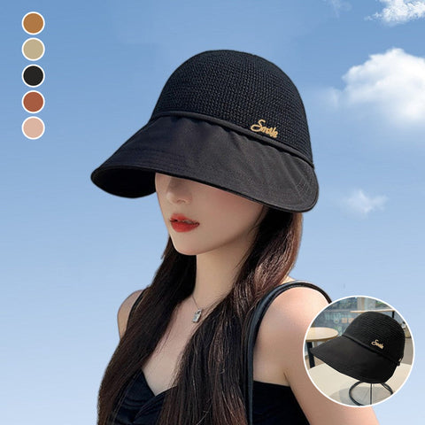 Chapeau de soleil à larges bords pour femmes